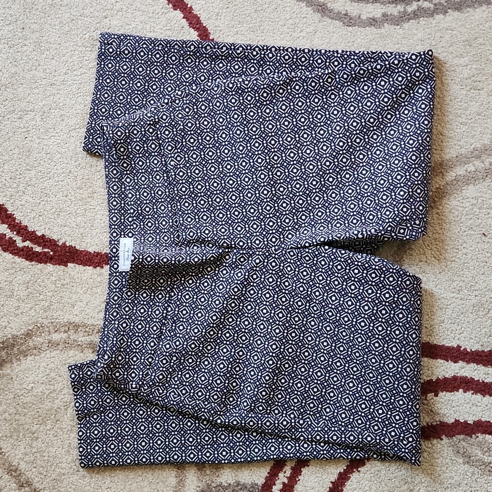 Charter Club NAVY Beige Women's Ankle Pant sz 10